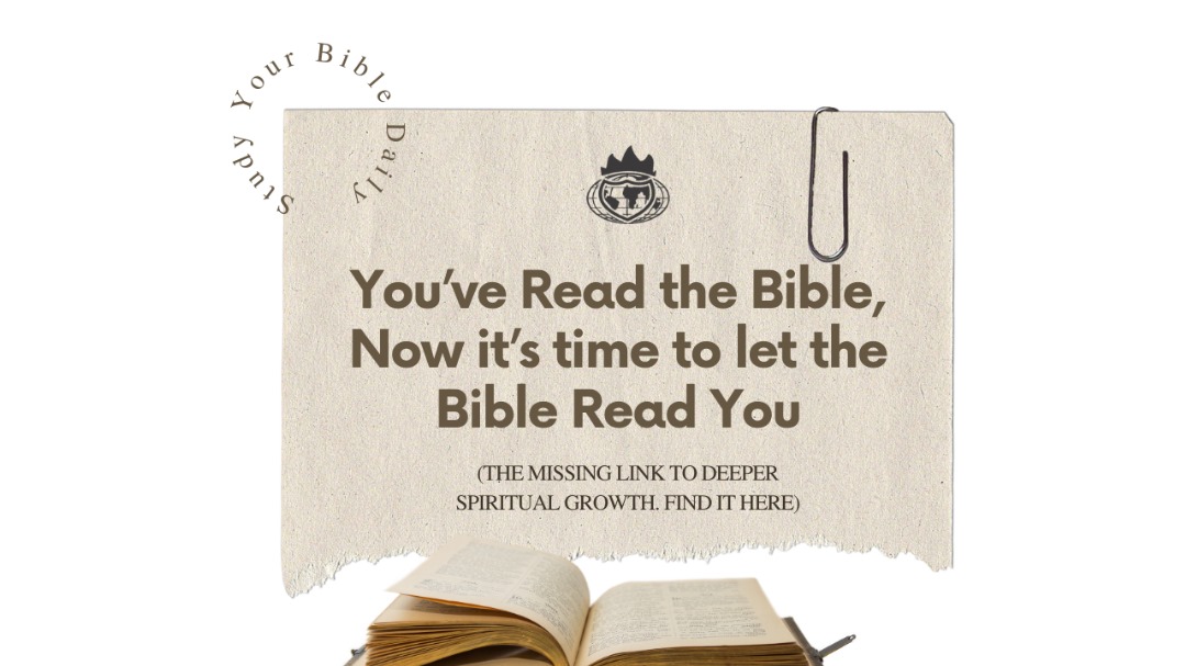 You’ve read the Bible.
